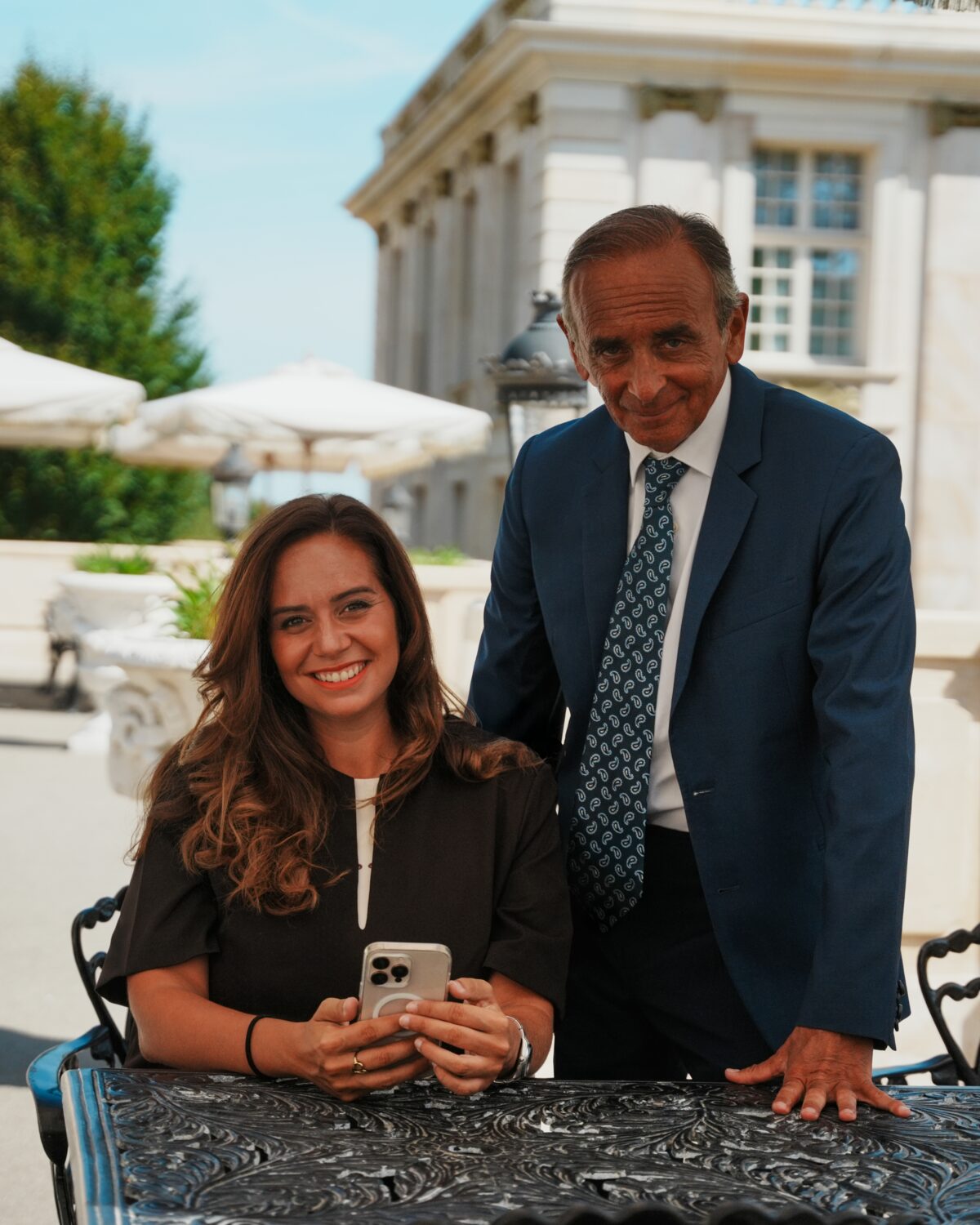 Sarah Knafo et Éric Zemmour